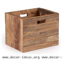 rustic storage boxes by Zuo Modern Contemporary