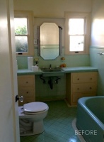 Old Hollywood Style for a Newly Redone Los Angeles Bath