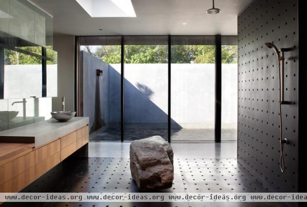 contemporary bathroom by Hufft Projects