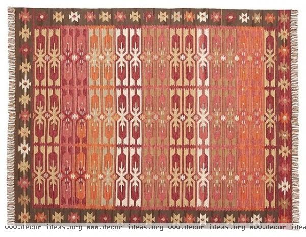 eclectic outdoor rugs by Pottery Barn