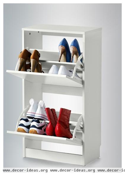 contemporary clothes and shoes organizers by IKEA