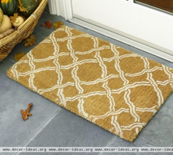 traditional doormats by Pottery Barn