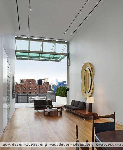 contemporary living room by Pritzker Architecture Prize