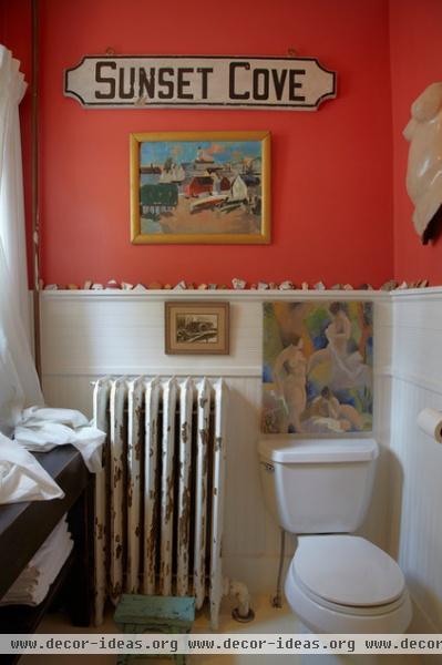 beach style bathroom by Ken Gutmaker Architectural Photography