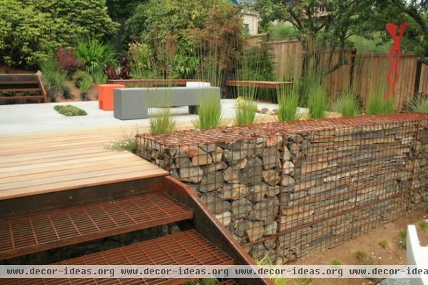 industrial deck by Banyon Tree Design Studio