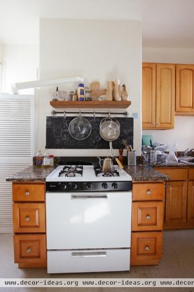 eclectic kitchen by Nanette Wong