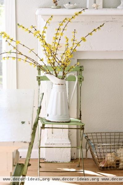 eclectic dining room by Dreamy Whites