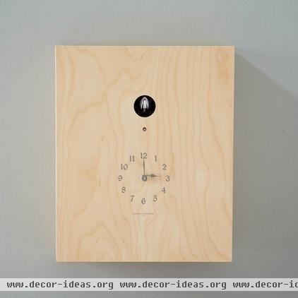 modern clocks by West Elm