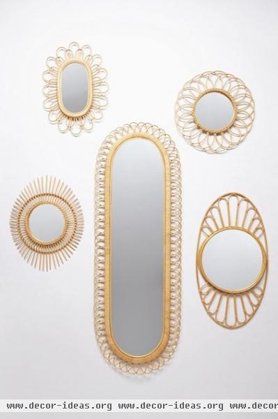 midcentury mirrors by Anthropologie