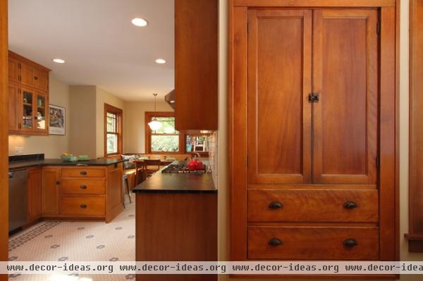 craftsman kitchen by w.b. builders