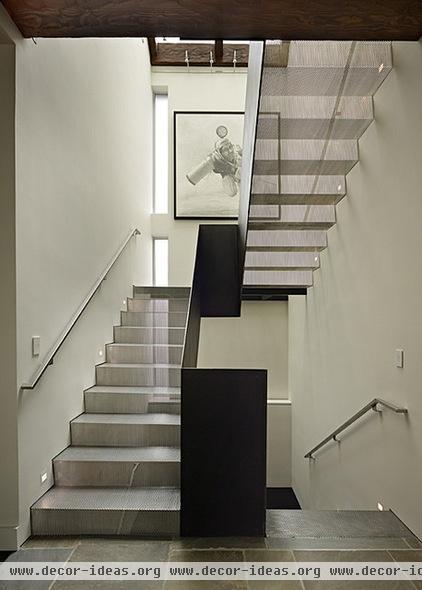 modern staircase by DeForest Architects