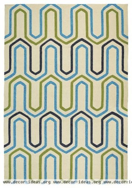 contemporary rugs by Staples