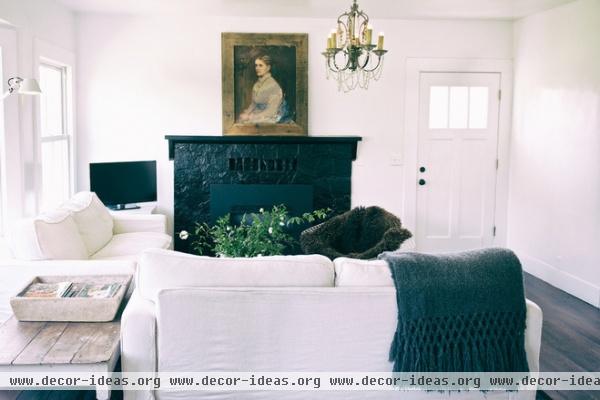 rustic living room by Michelle Pattee