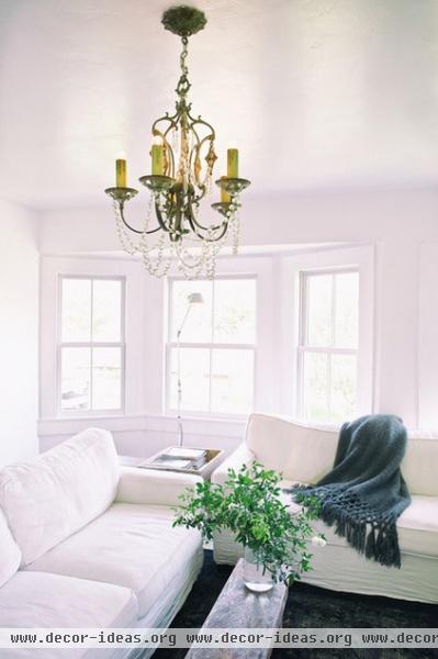 rustic living room by Michelle Pattee