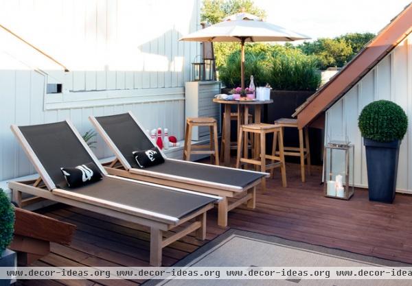 contemporary deck by Terra Firma Design