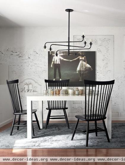 contemporary dining room by Studio Revolution