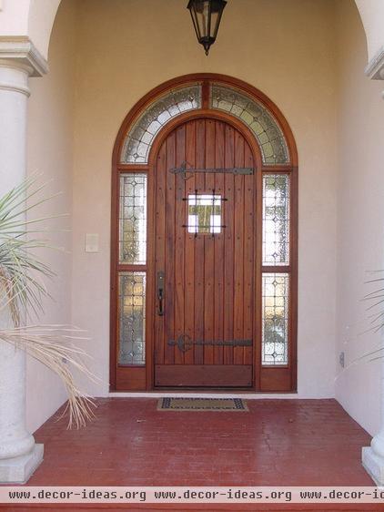 mediterranean entry by Southern Custom Doors & Hardware