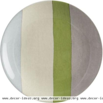 contemporary plates by Crate&Barrel