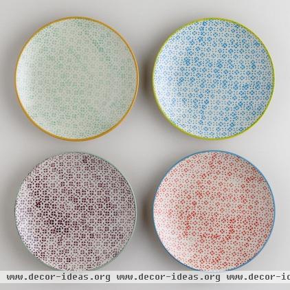 contemporary plates by Cost Plus World Market