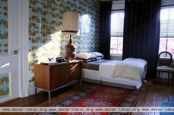 eclectic bedroom by Gavin Benjamin