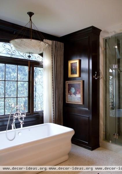 traditional bathroom by Charmean Neithart Interiors, LLC.