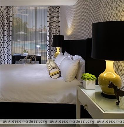 contemporary bedroom by NB Design Group, Inc