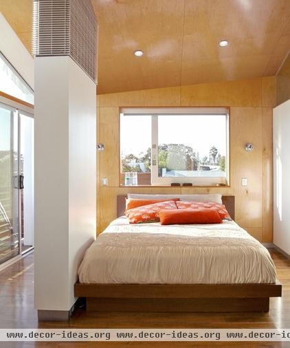 contemporary bedroom by (fer) studio