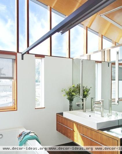 contemporary bathroom by (fer) studio