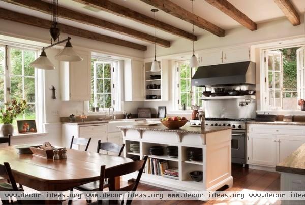 traditional kitchen by John B. Murray Architect