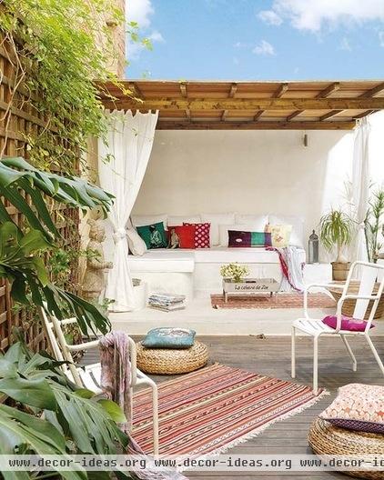 eclectic deck by Vuong Interior Design