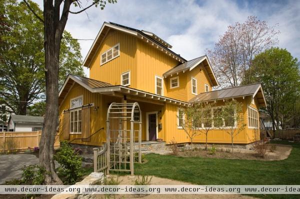 farmhouse exterior by Phinney Design Group