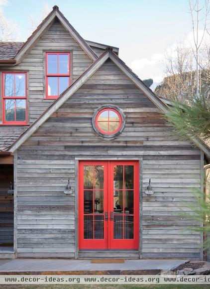 rustic exterior by Bob Greenspan Photography