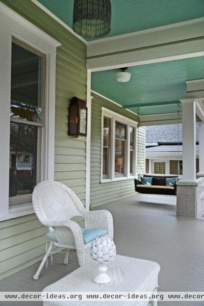 traditional porch by Carl Mattison Design