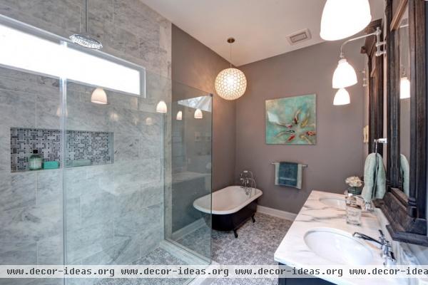 traditional bathroom by Carl Mattison Design