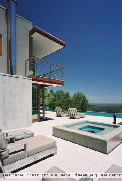 modern pool by Rockwood Design Associates, Inc.