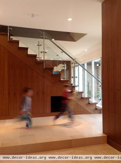 contemporary staircase by CAST architecture