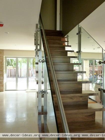 modern staircase by CAST architecture