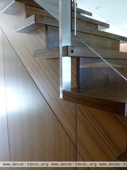 modern staircase by CAST architecture