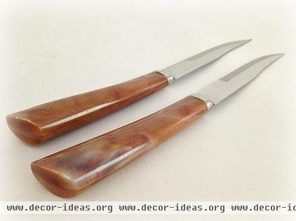 midcentury steak knives by Etsy