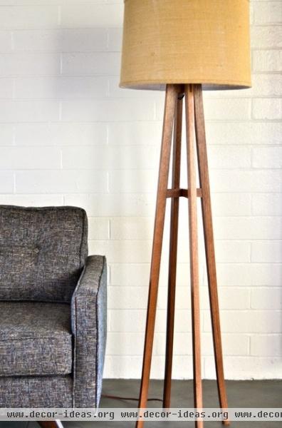 midcentury floor lamps by Kylle Fine Furniture