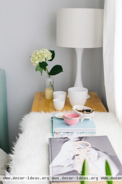 transitional bedroom by Nanette Wong