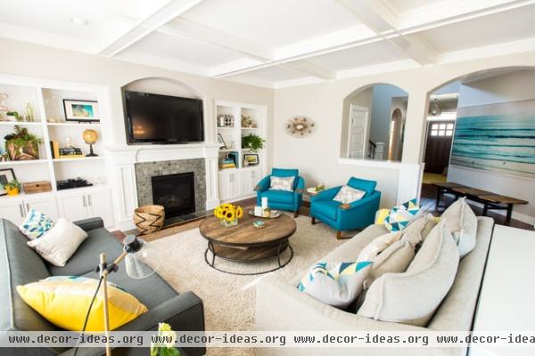 contemporary living room by Jenny Baines, Jennifer Baines Interiors