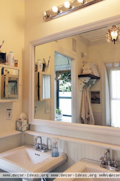 eclectic bathroom by Laura Garner