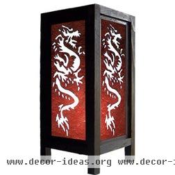 asian table lamps by Oriental Decor