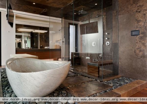 contemporary bathroom by Assemblage Studio