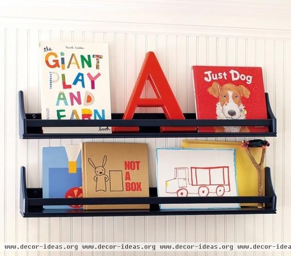 traditional wall shelves by Pottery Barn Kids