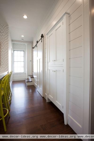 transitional kitchen by Pennville Custom Cabinetry