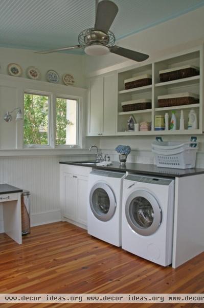 traditional laundry room by Small Carpenters At Large, Inc.