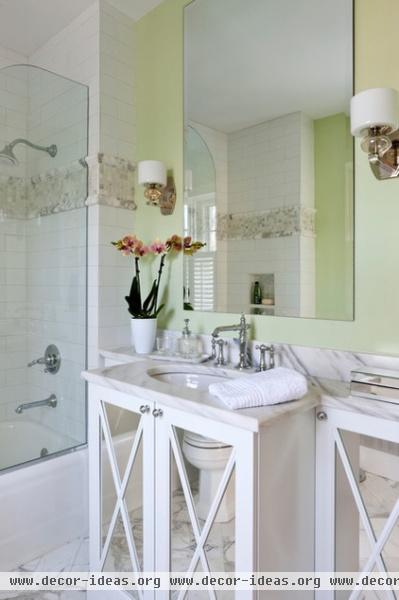 contemporary bathroom by DC Design House