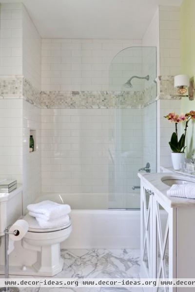 contemporary bathroom by DC Design House